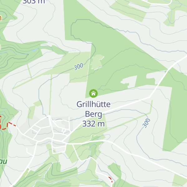Map of Grillhütte Berg