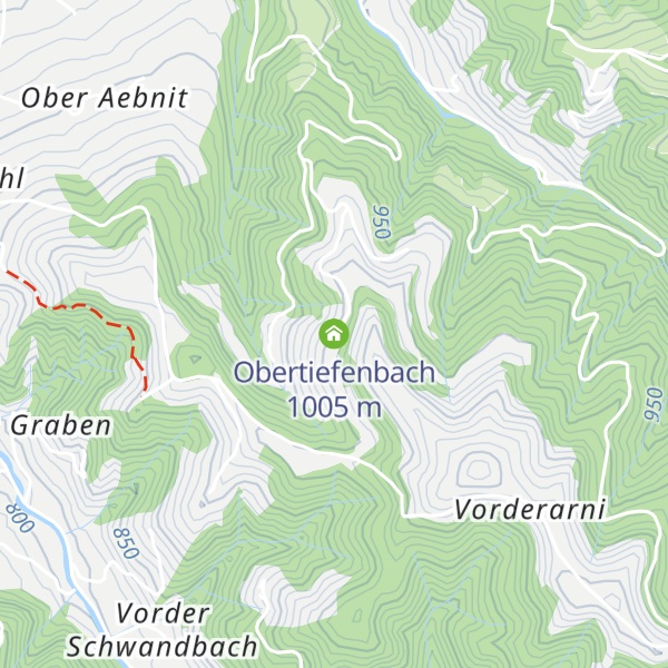 Map of Obertiefenbach