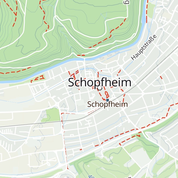 Map of Schopfheim