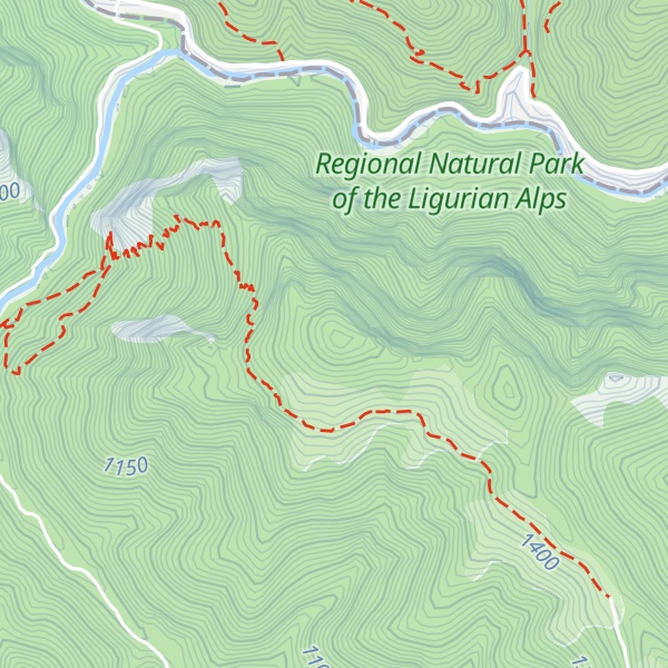 Map of Monte Dei Cancelli
