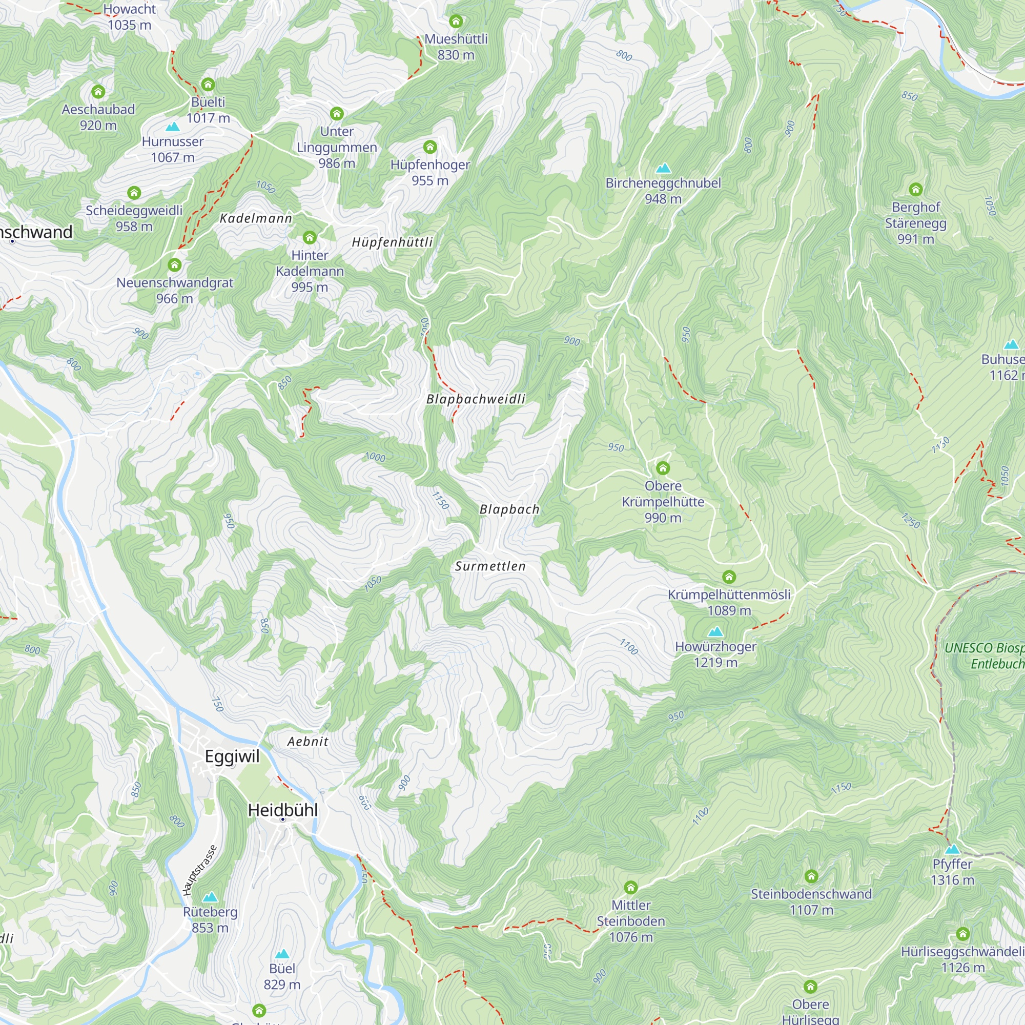 Blapbach map