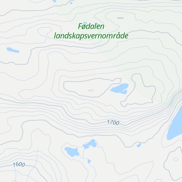 Map of Haldalshøgdi