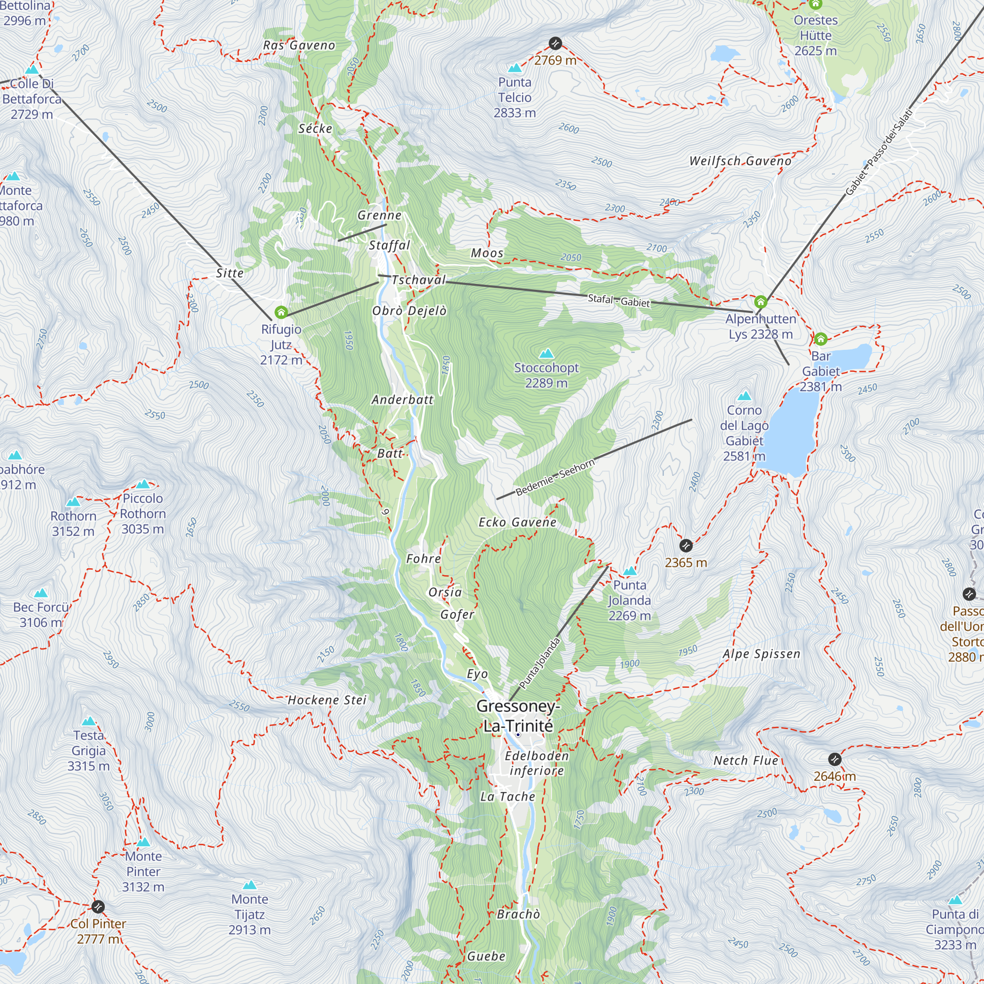 Bedemi map