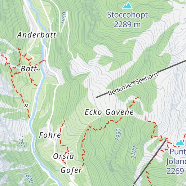Map of Bedemi