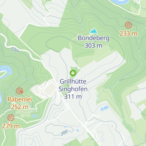 Map of Grillhütte Singhofen