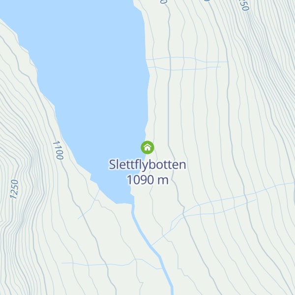 Map of Slettflybotten