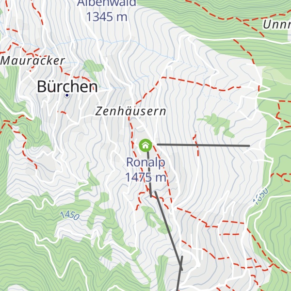 Map of Ronalp