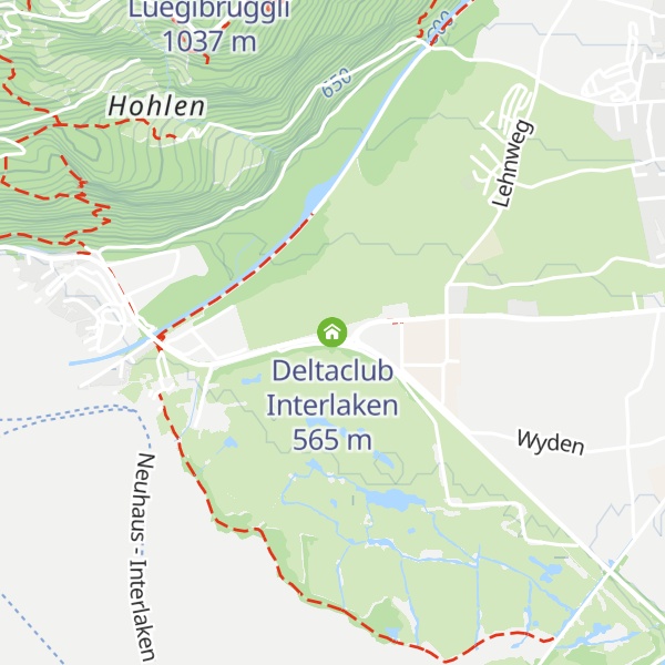 Map of Deltaclub Interlaken