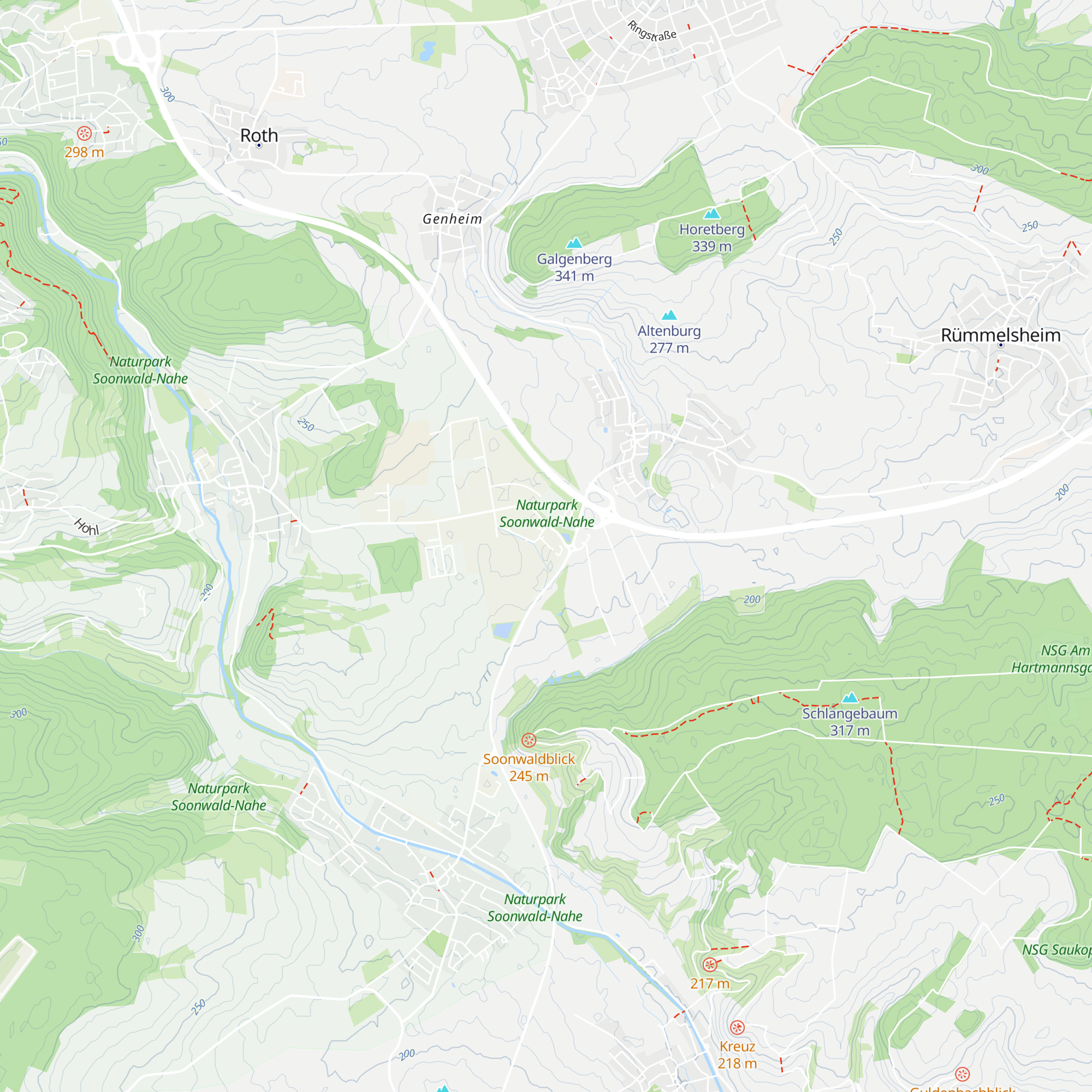 Vesperhütte Marx map