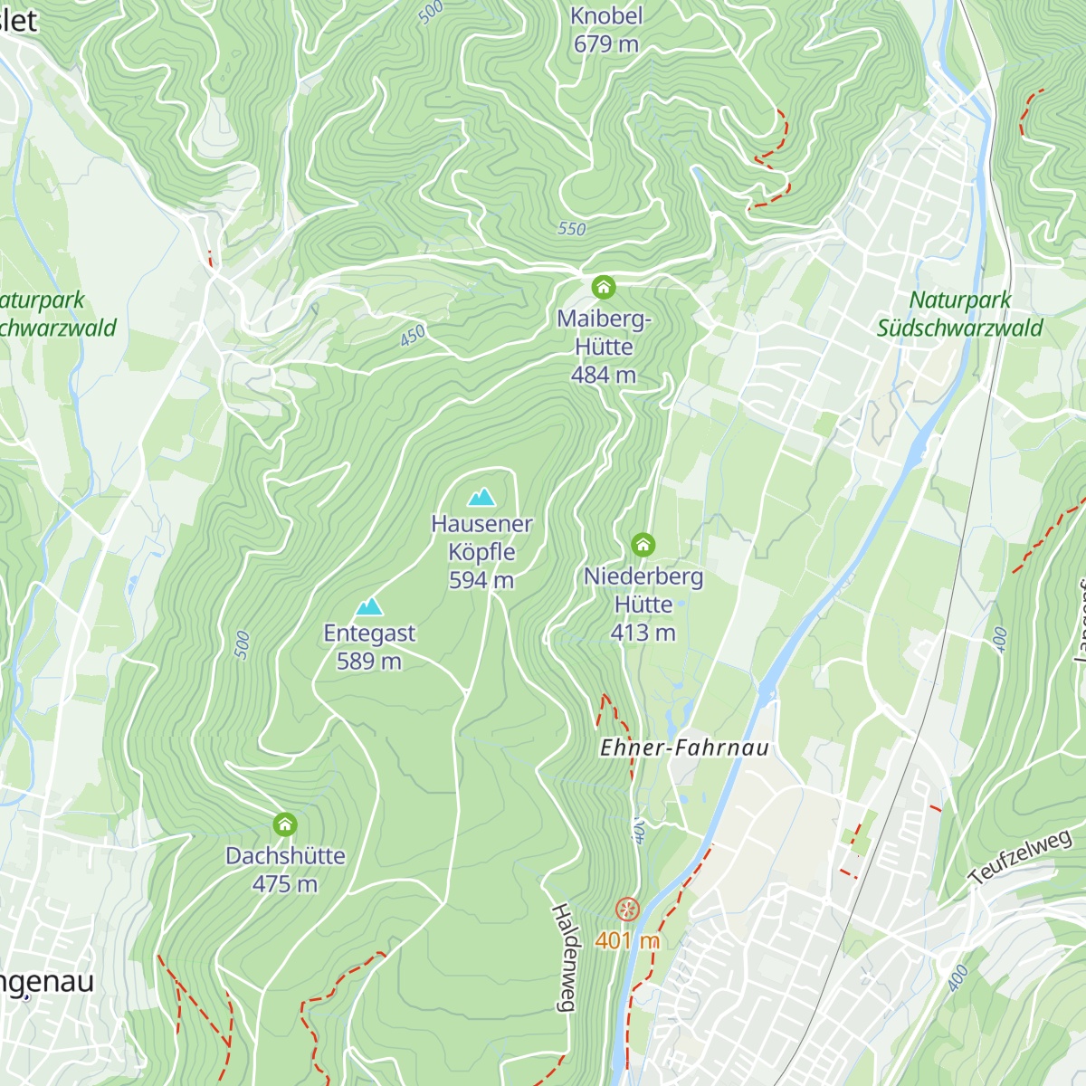 Kohlweghütte map