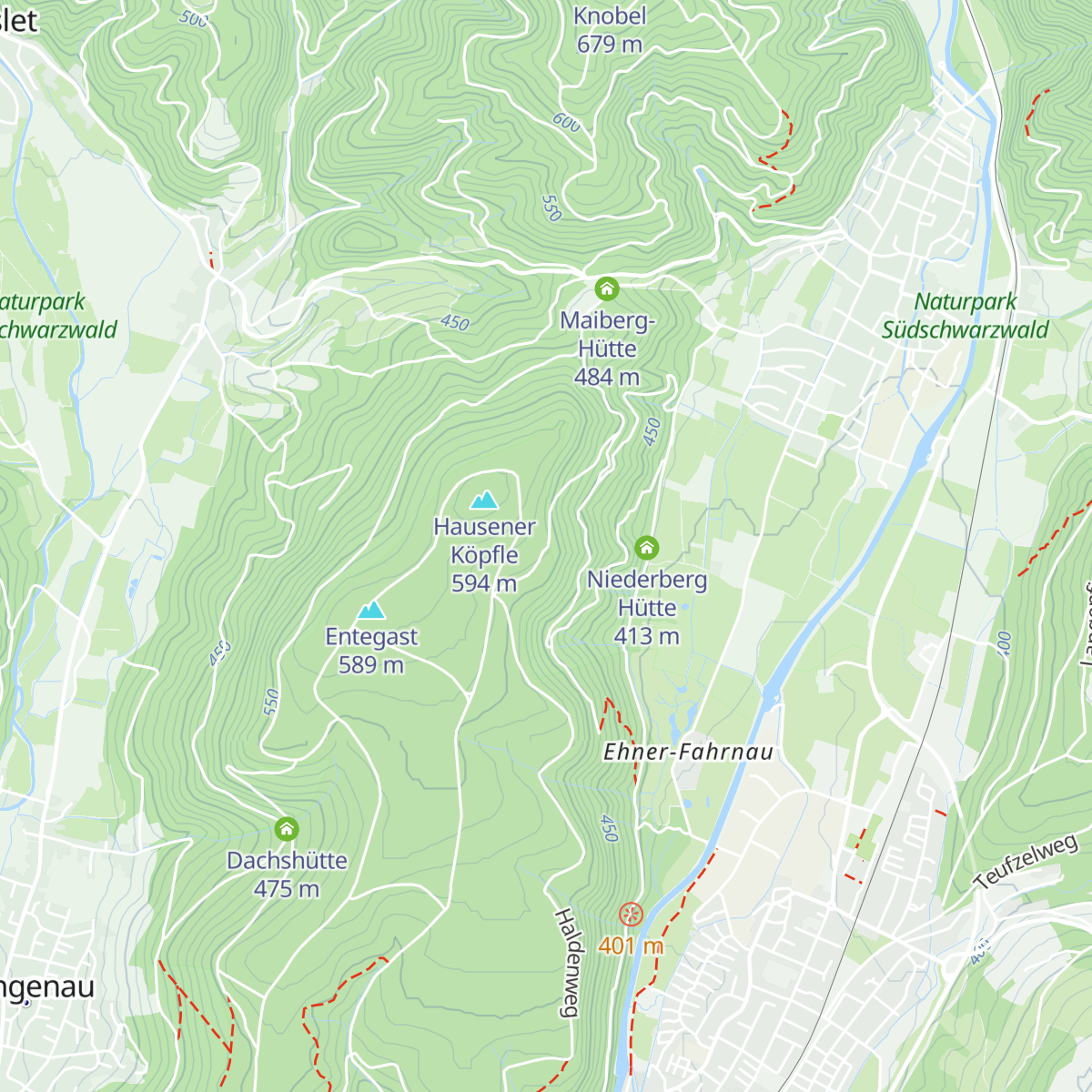 Kohlweghütte map