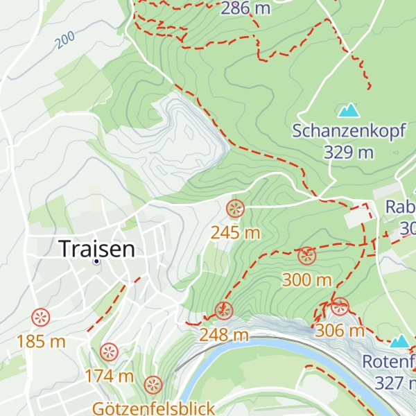 Map of Schutzhütte