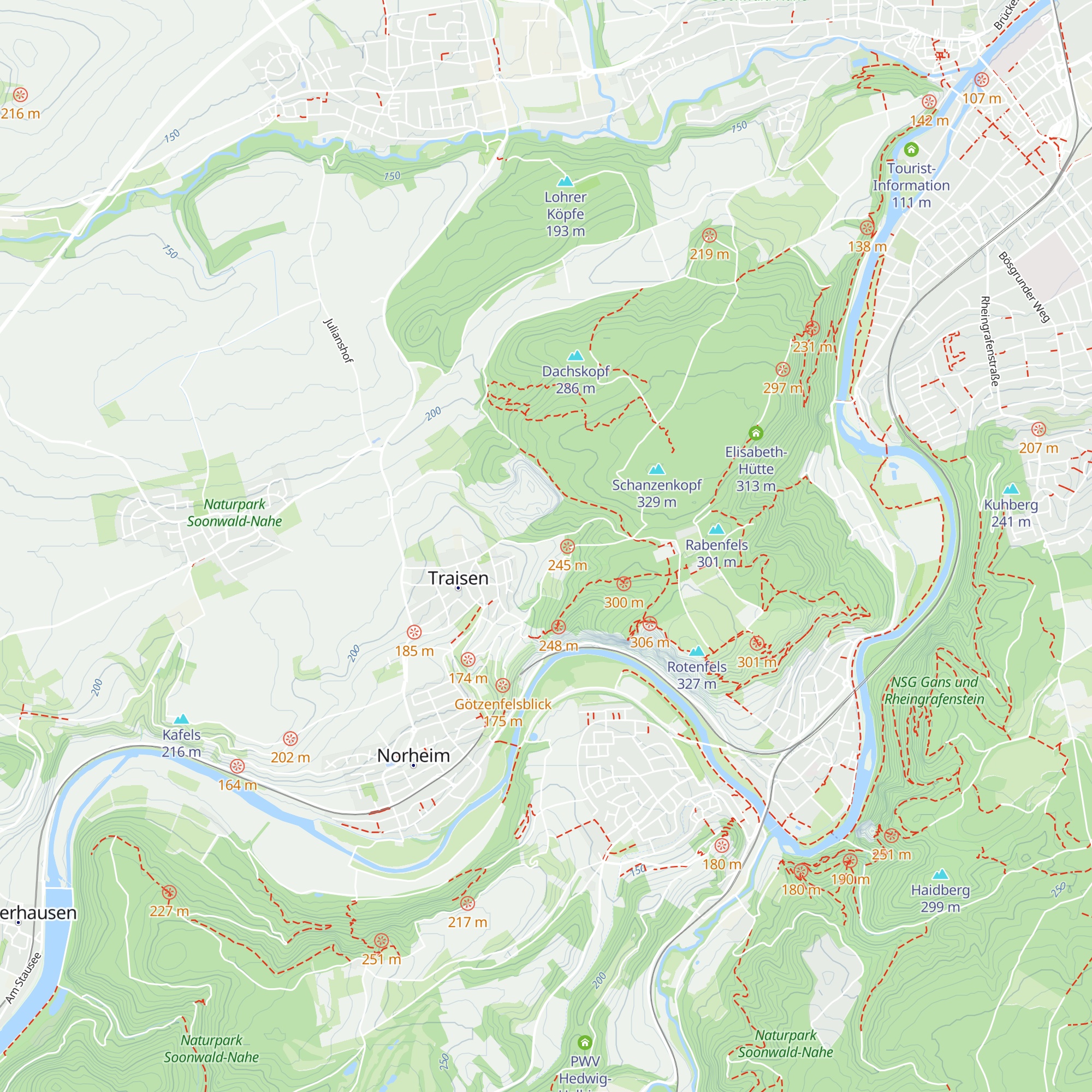 Schutzhütte map