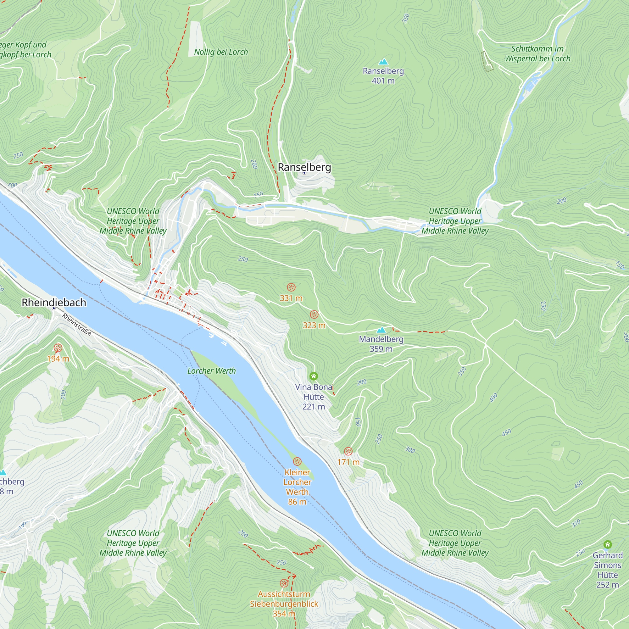 CDU Hütte map