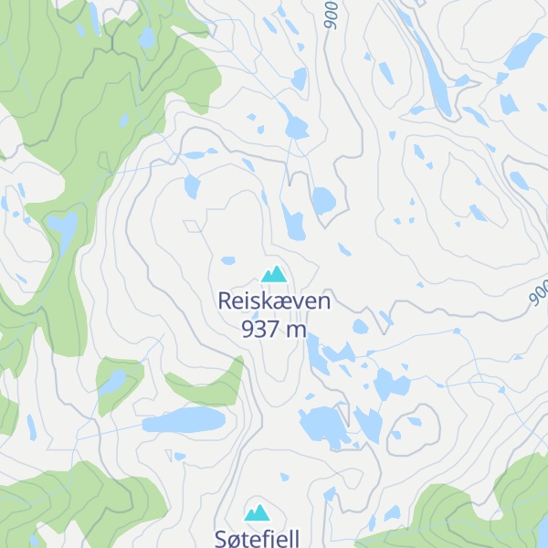 Map of Reiskæven