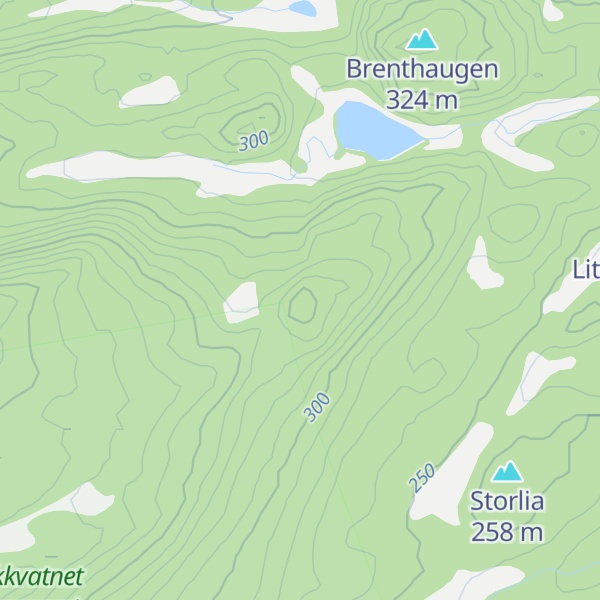 Map of Ospalihaugen
