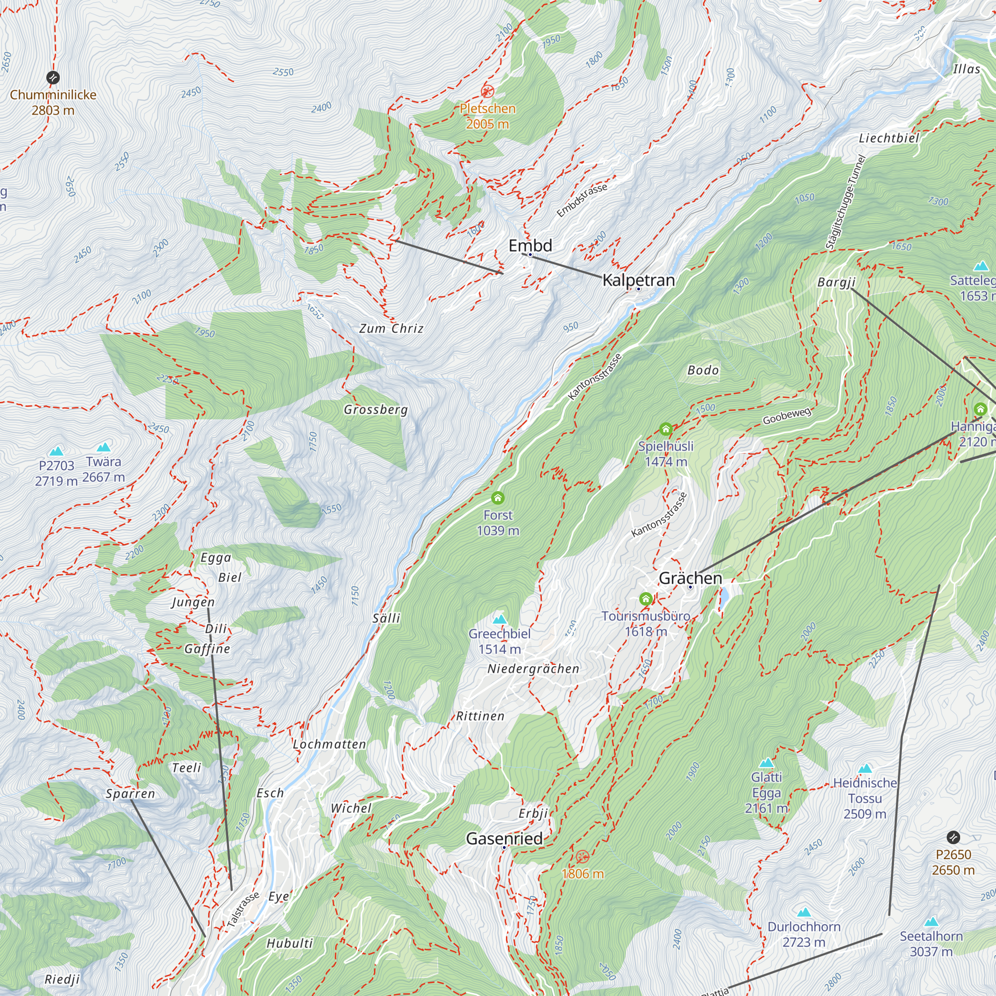 Forst map