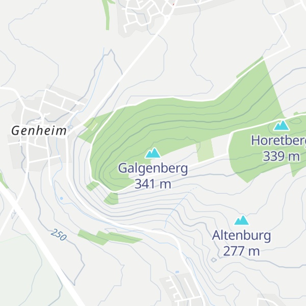 Map of Galgenberg