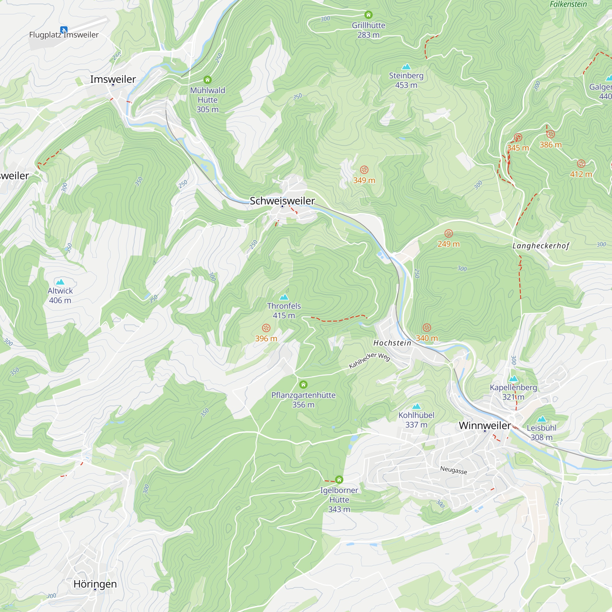 Willi-Bauer-Hütte map