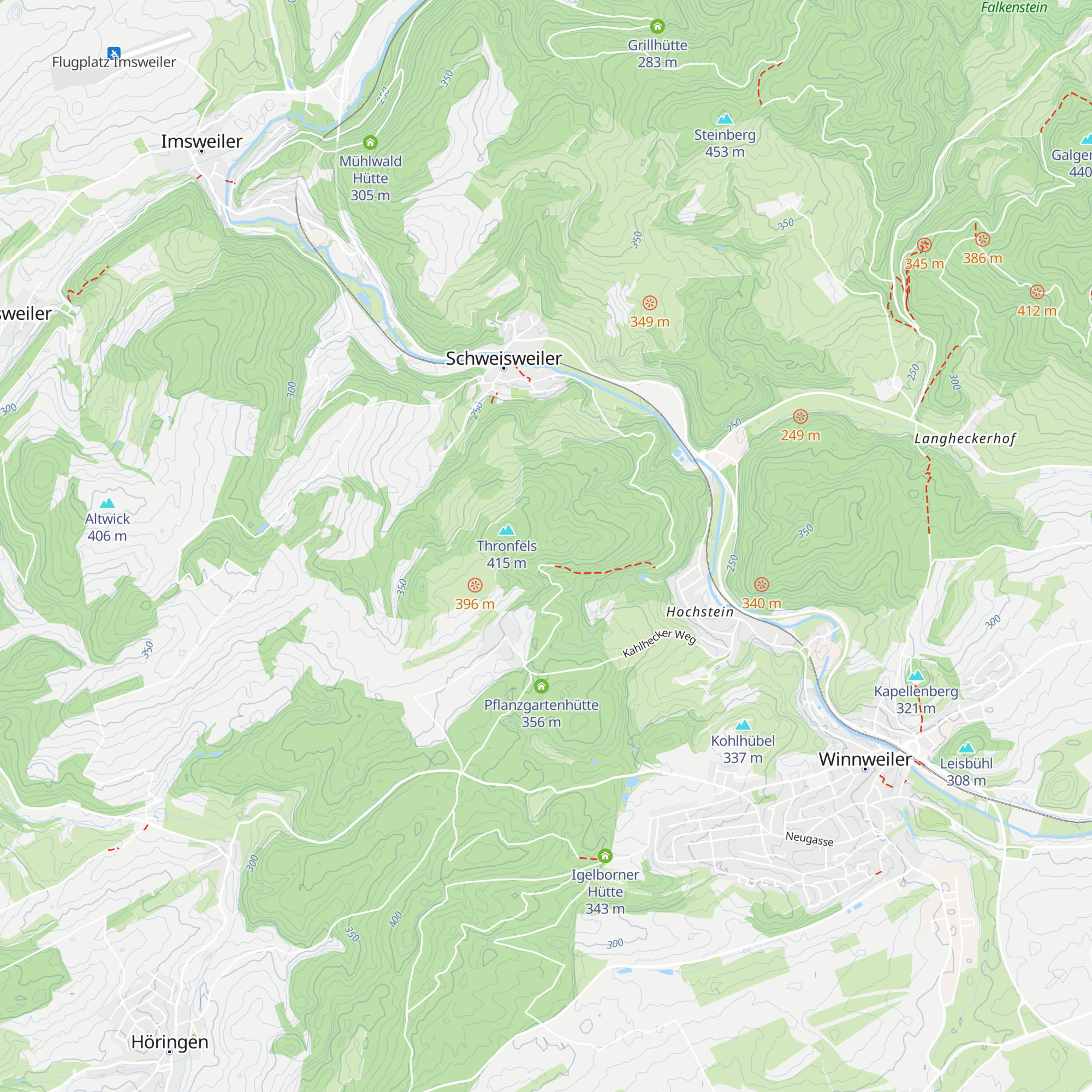 Willi-Bauer-Hütte map
