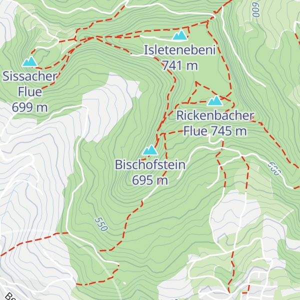 Map of Bischofstein