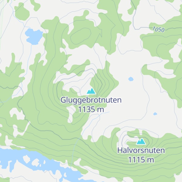 Map of Gluggebrotnuten