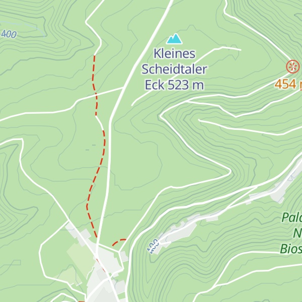 Map of Schwarzeneck