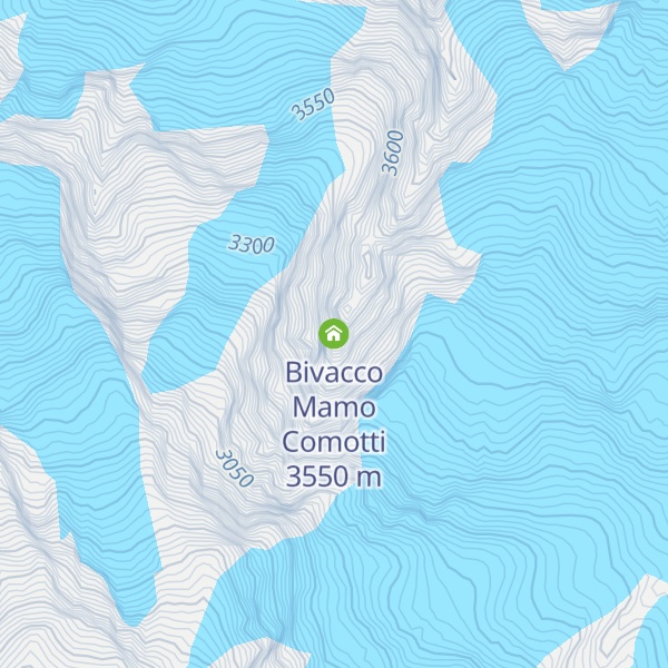 Map of Bivacco Mamo Comotti