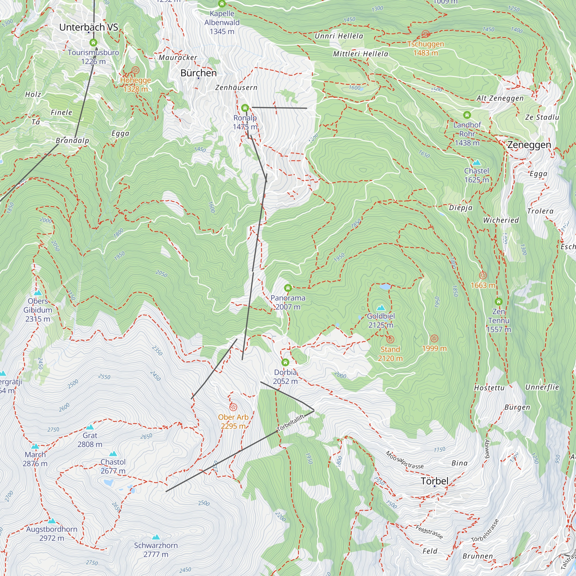 Panorama map