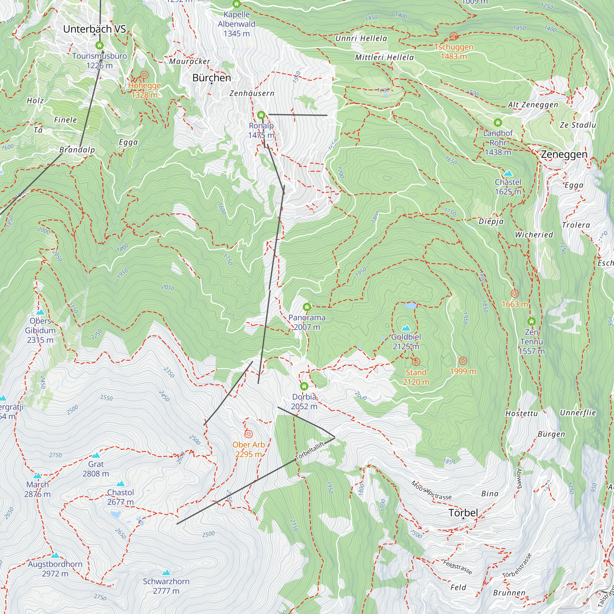 Panorama map