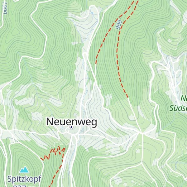 Map of Wanderheim Belchenblick