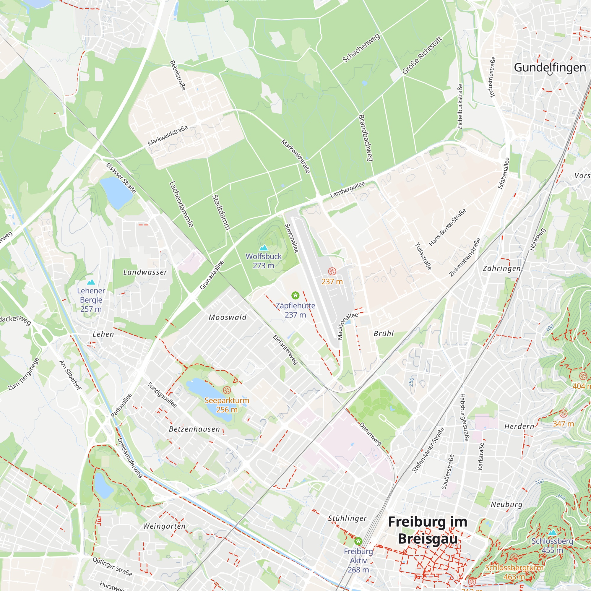 Zäpflehütte map
