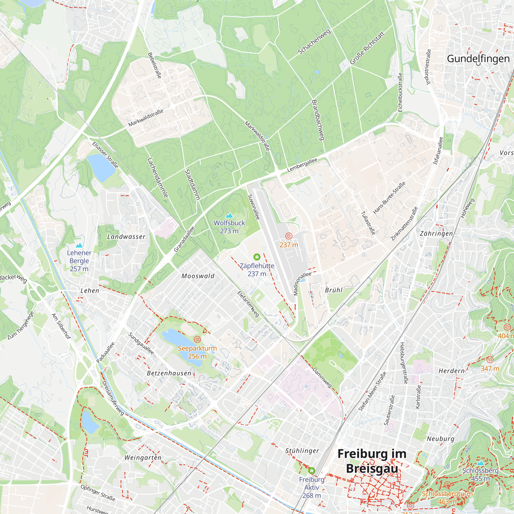 Zäpflehütte map