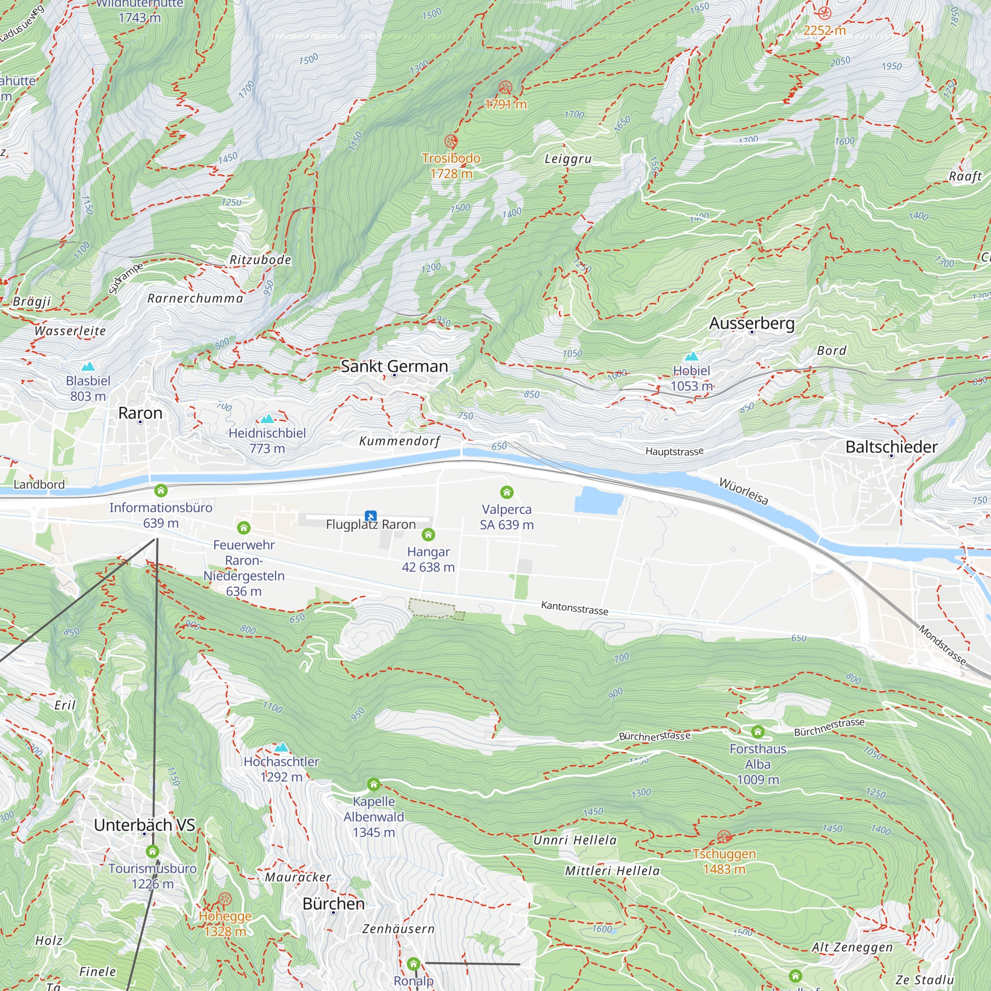 Valperca SA map