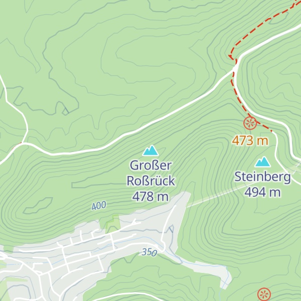Map of Großer Roßrück