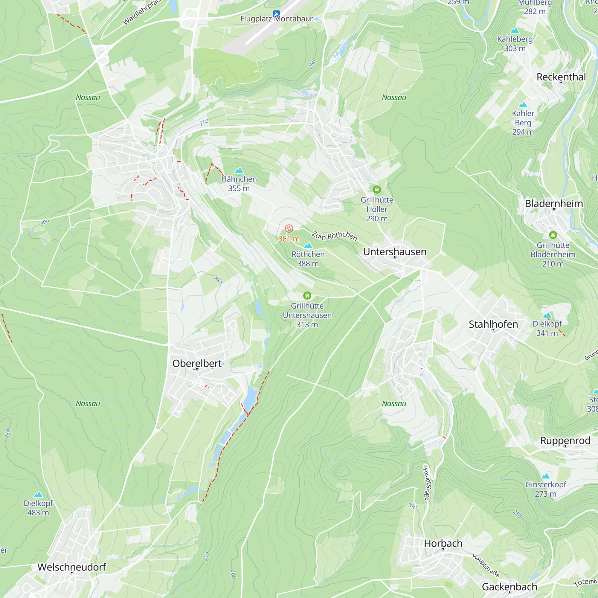 Wohnblockhütte 2 map