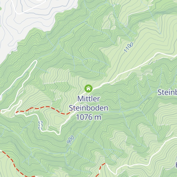 Map of Mittler Steinboden