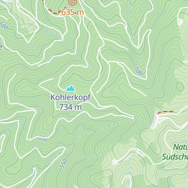 Map of Kohlernkopfhütte
