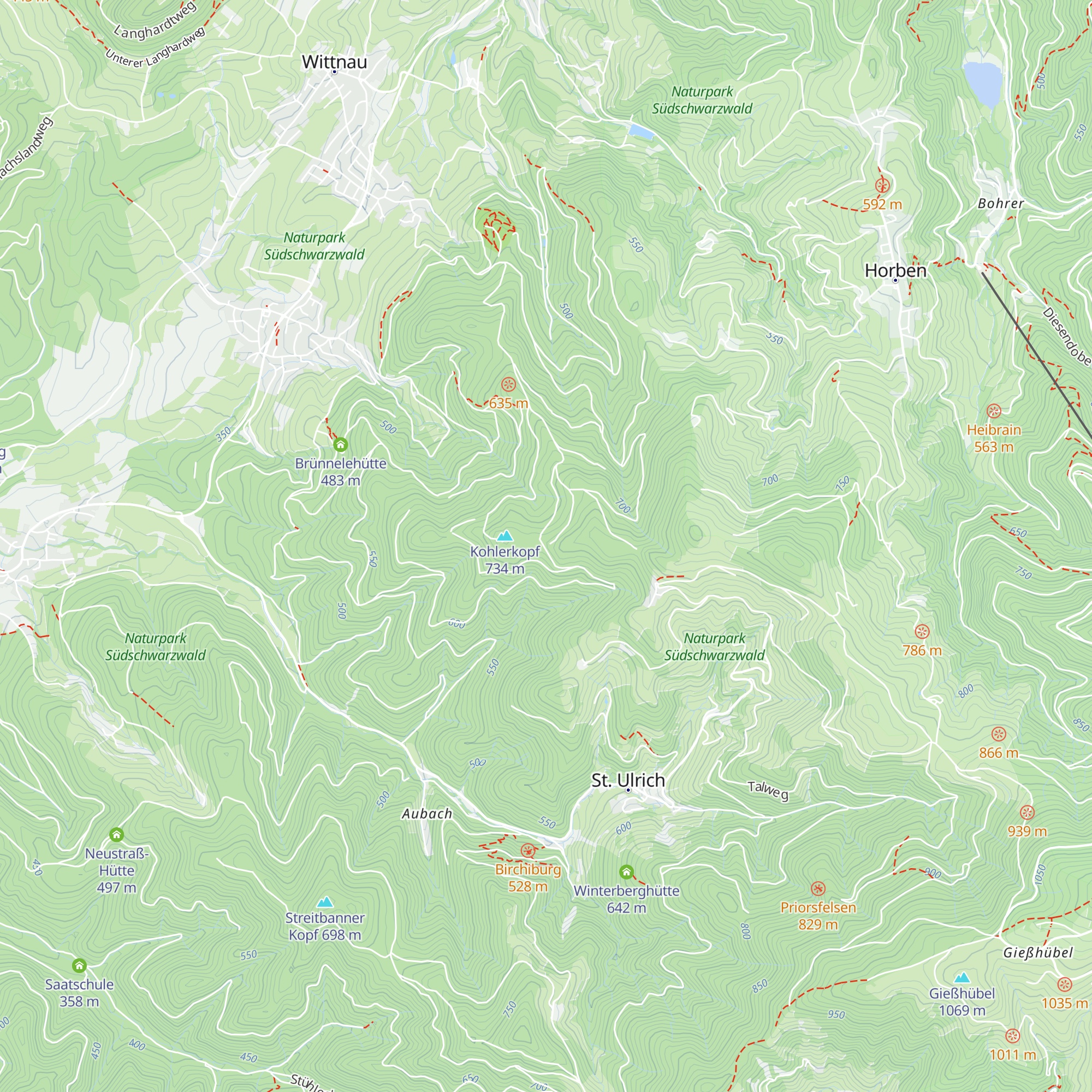 Kohlernkopfhütte map