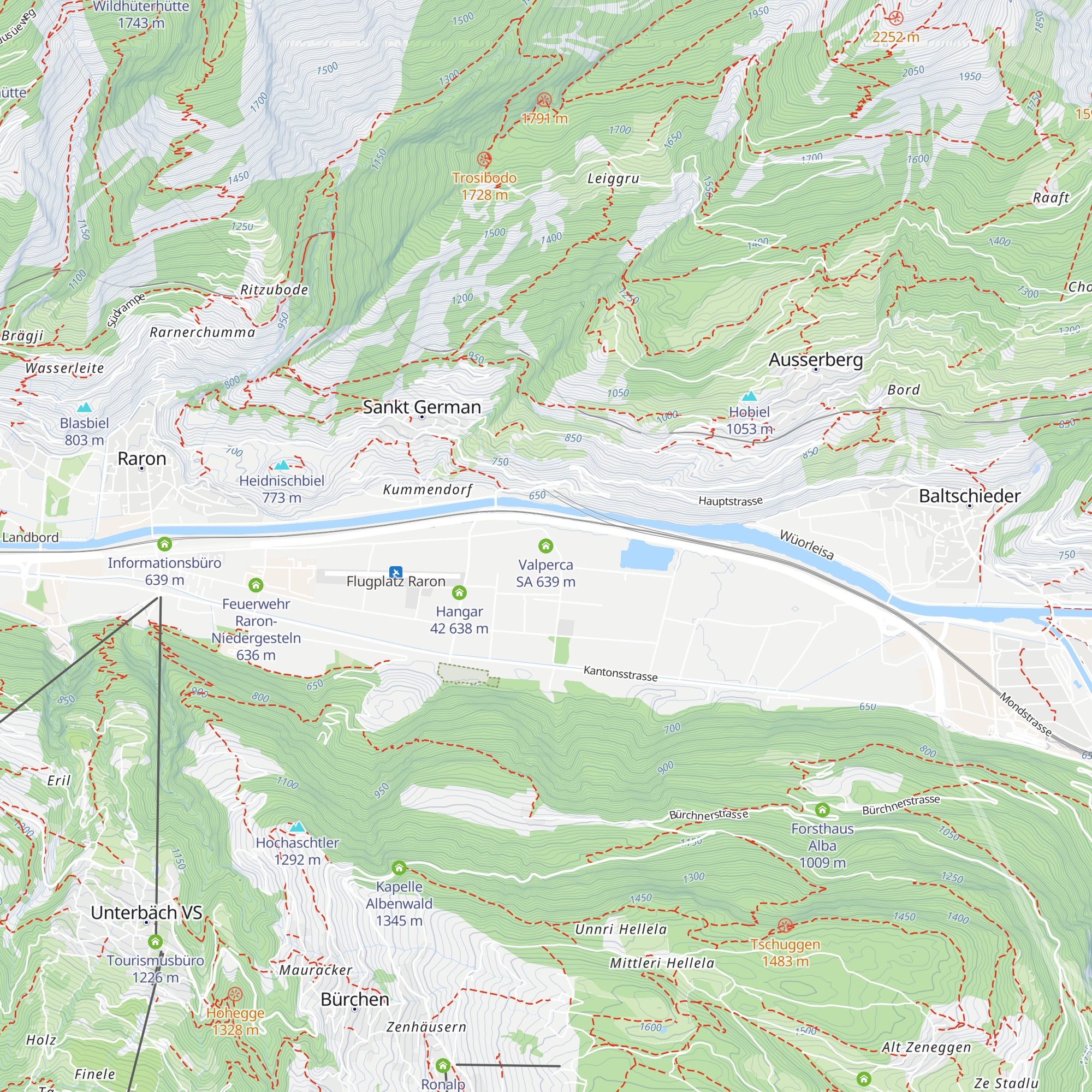 Valperca SA map