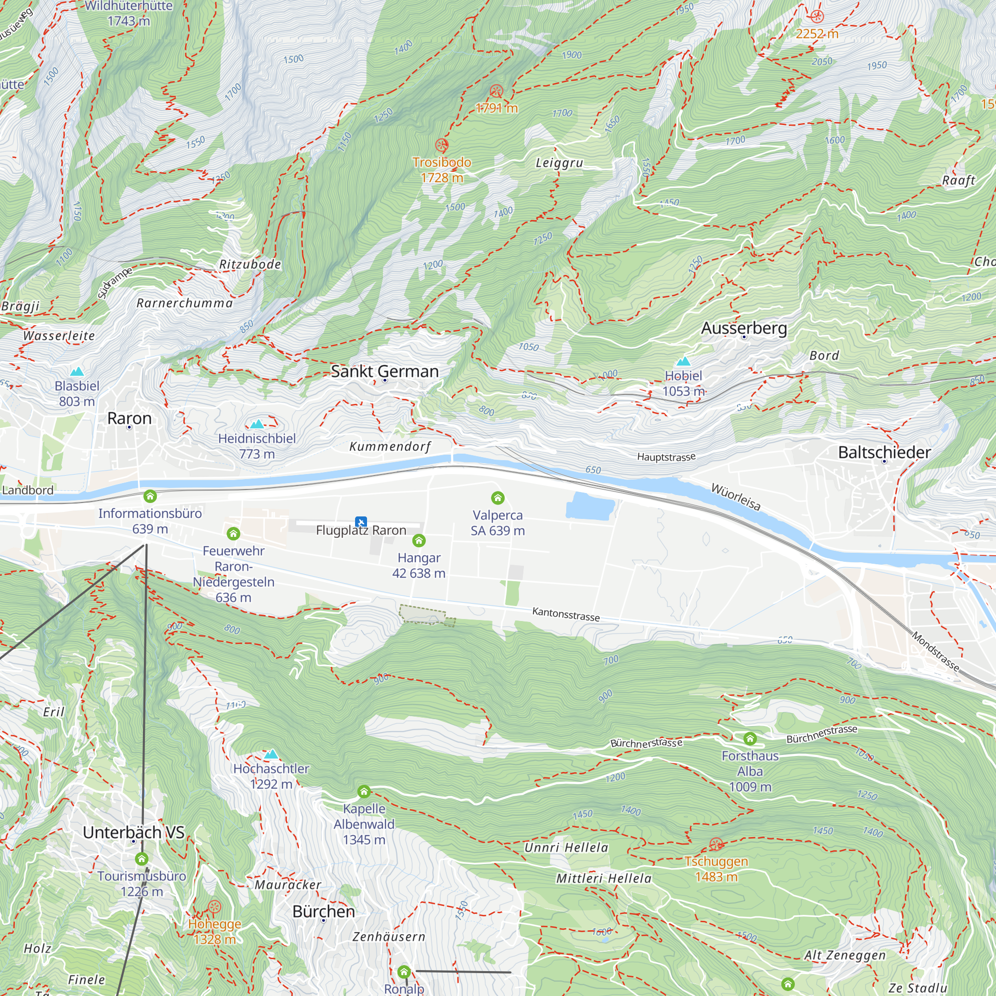 Valperca SA map