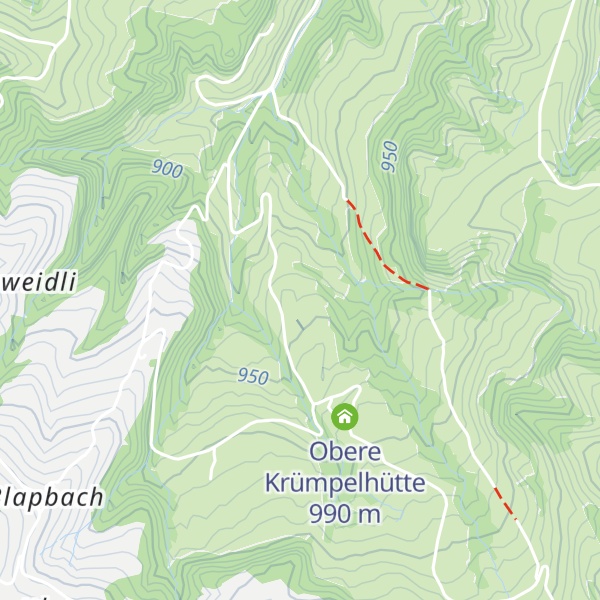 Map of Untere Krümpelhütte