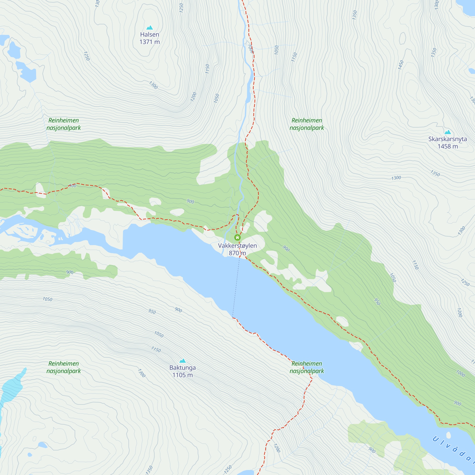 Vakkerstøylen map