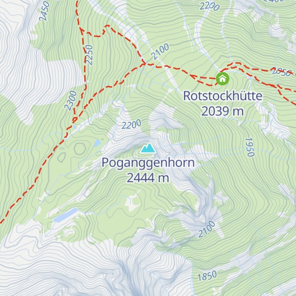 Map of Poganggenhorn