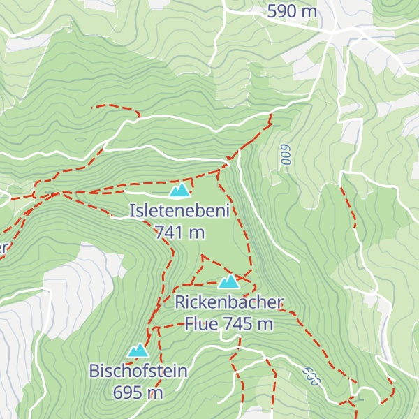 Map of Isletenhütte