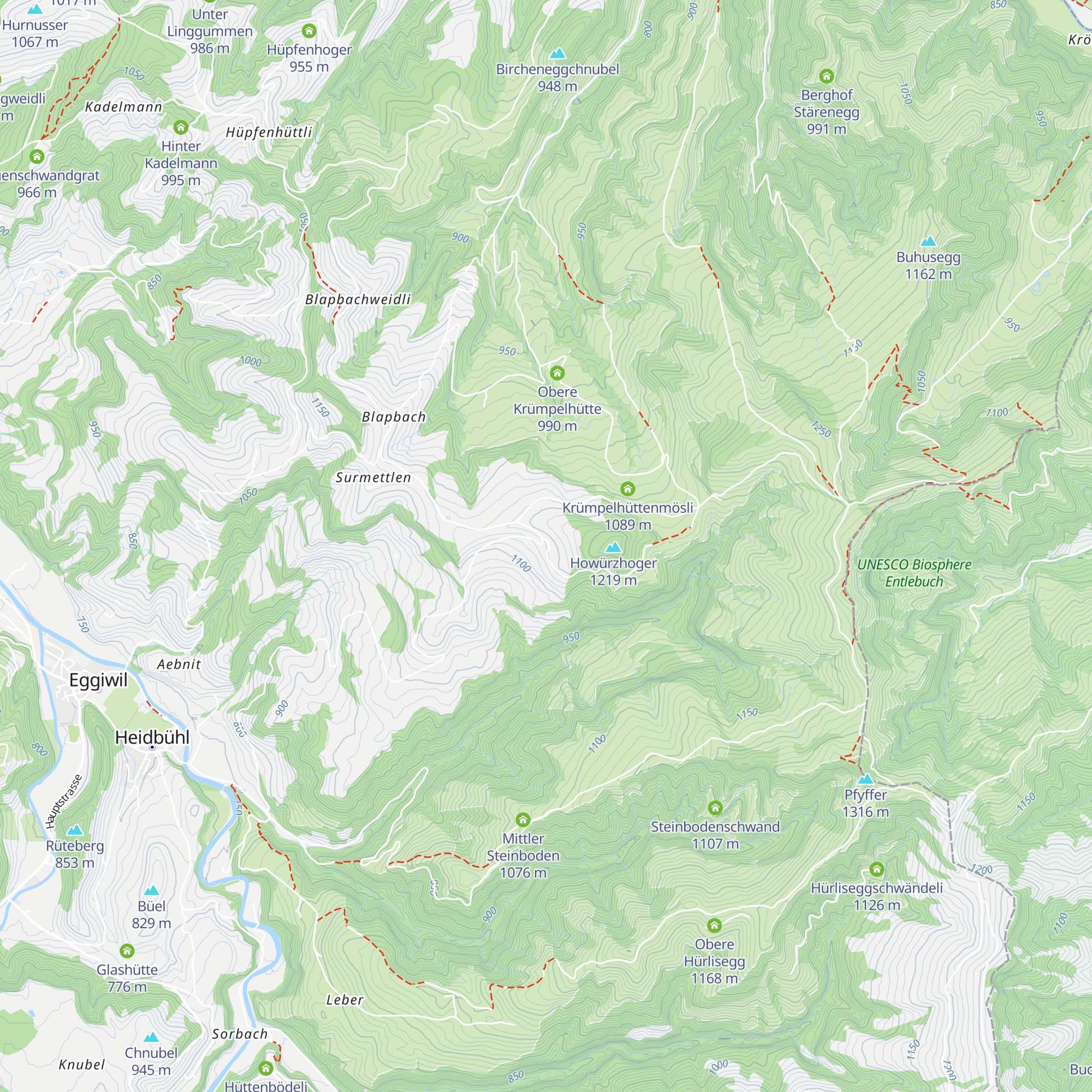 Hohwürz map