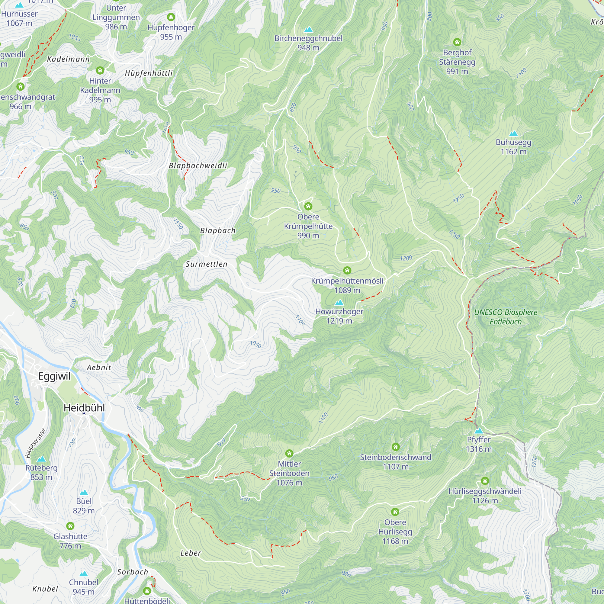 Hohwürz map