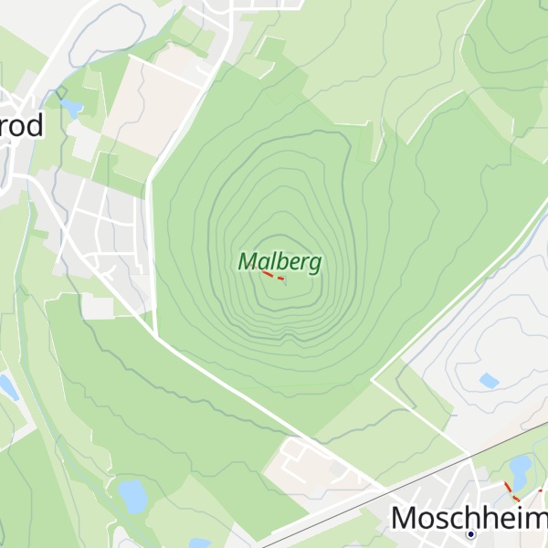 Map of Malberg
