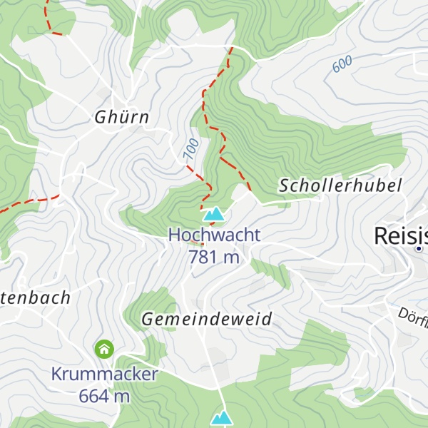 Map of Hochwacht