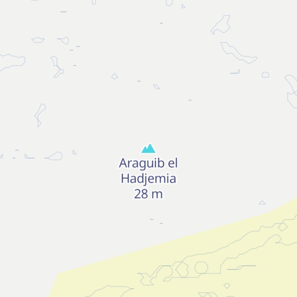 Map of Araguib el Hadjemia